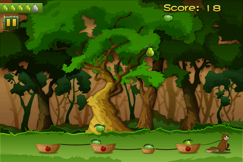Screenshot Fruit Rain Screenshot Fruit Rain